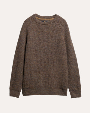 Horseford Crew Neck Jumper Sandstone