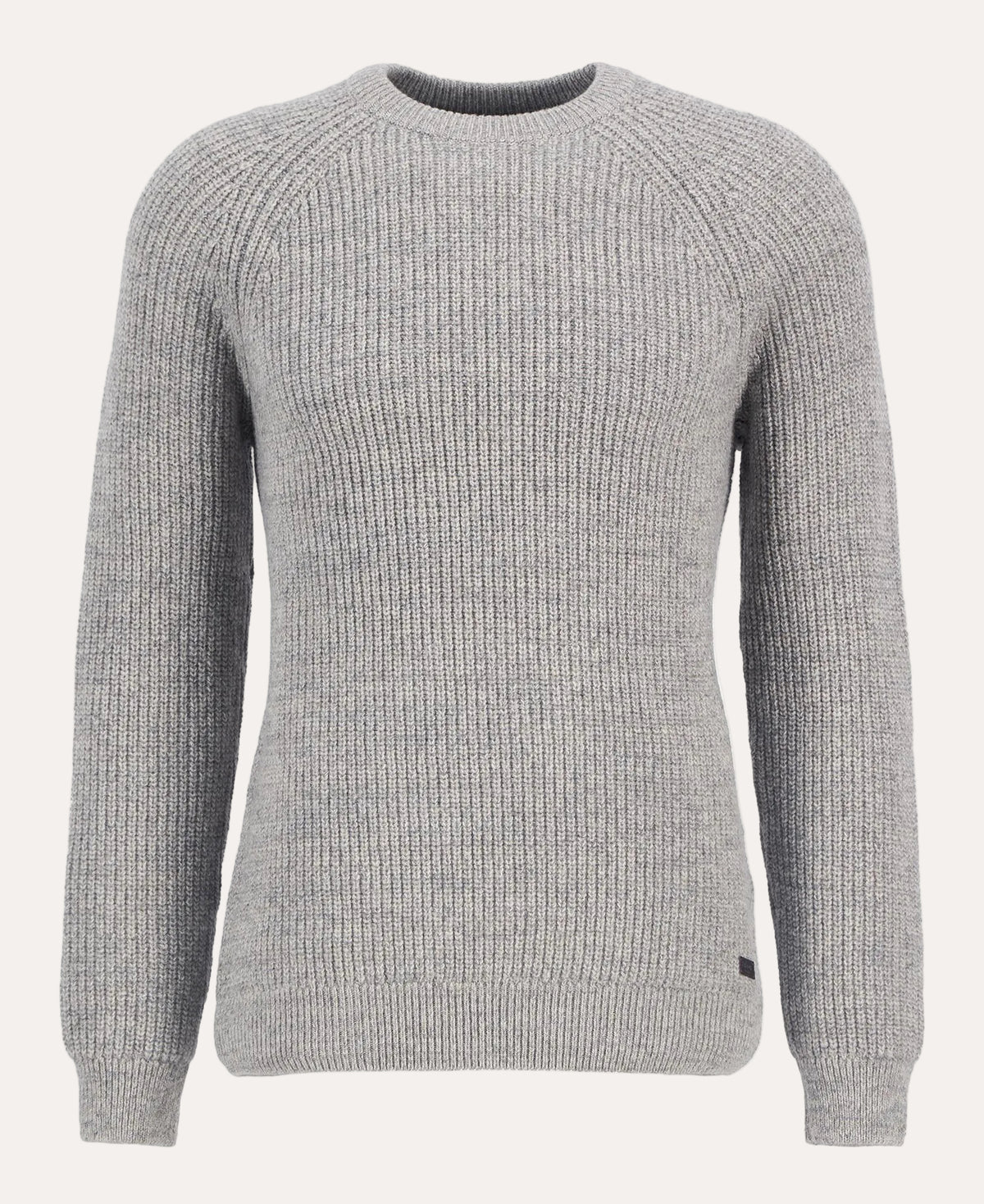 Barbour Horseford Crew Neck Jumper Stone - packshot