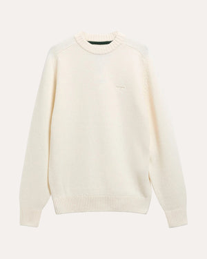 Newtown Crew Neck Sweater Antique White