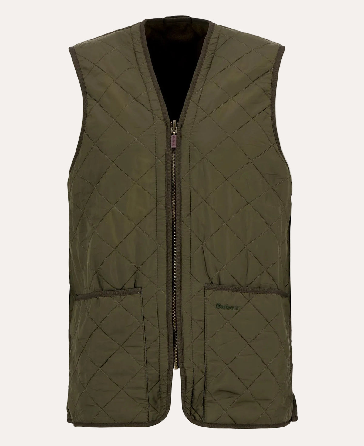 Polarquilt Waistcoat/Zip-In Liner Olive