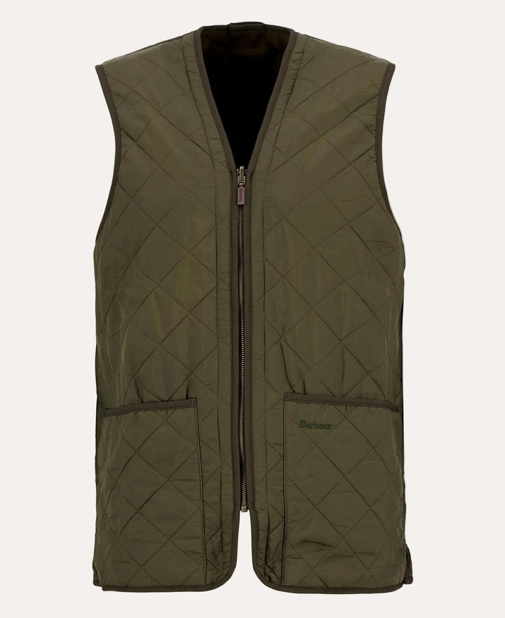 Polarquilt Waistcoat/Zip-In Liner Olive