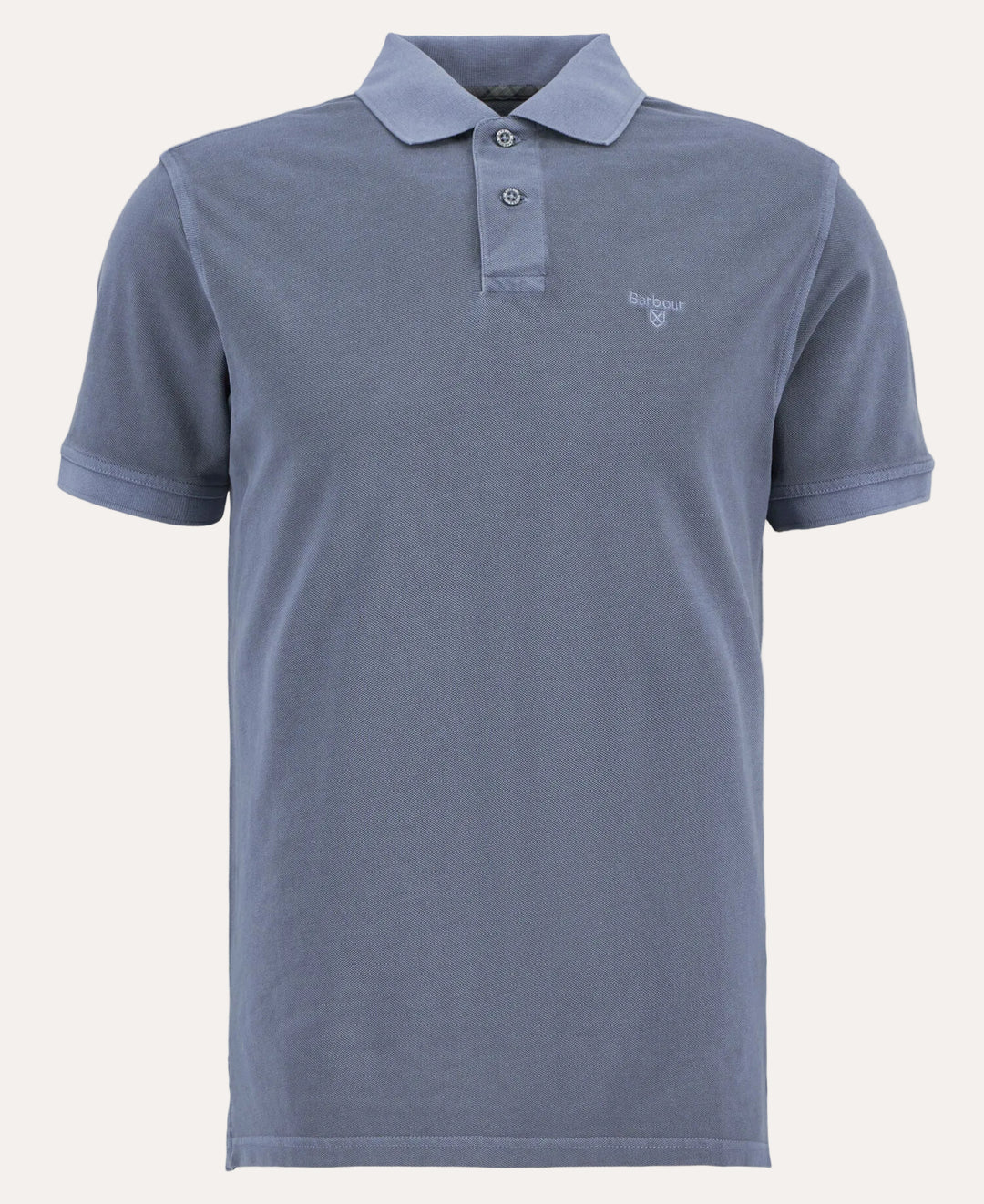 Tartan Polo Washed Blue