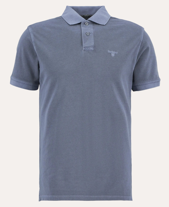 Tartan Polo Washed Blue