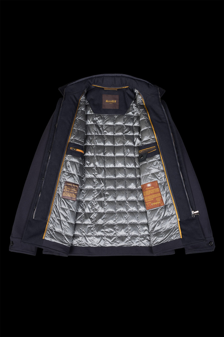 Torquato Jacket Dark Blue - innvendig detalj