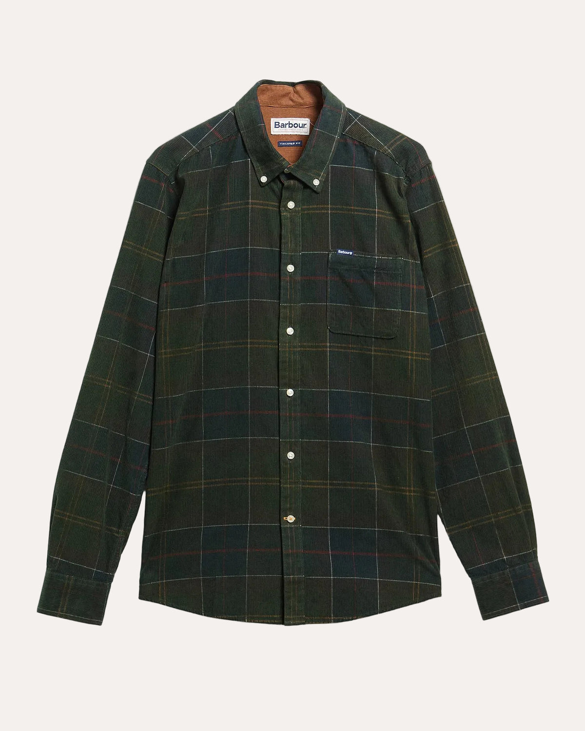 Blair Tailored Tartan Cord Shirt Classic Tartan