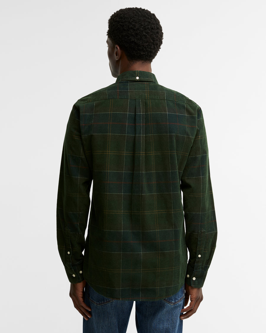 Blair Tailored Tartan Cord Shirt Classic Tartan