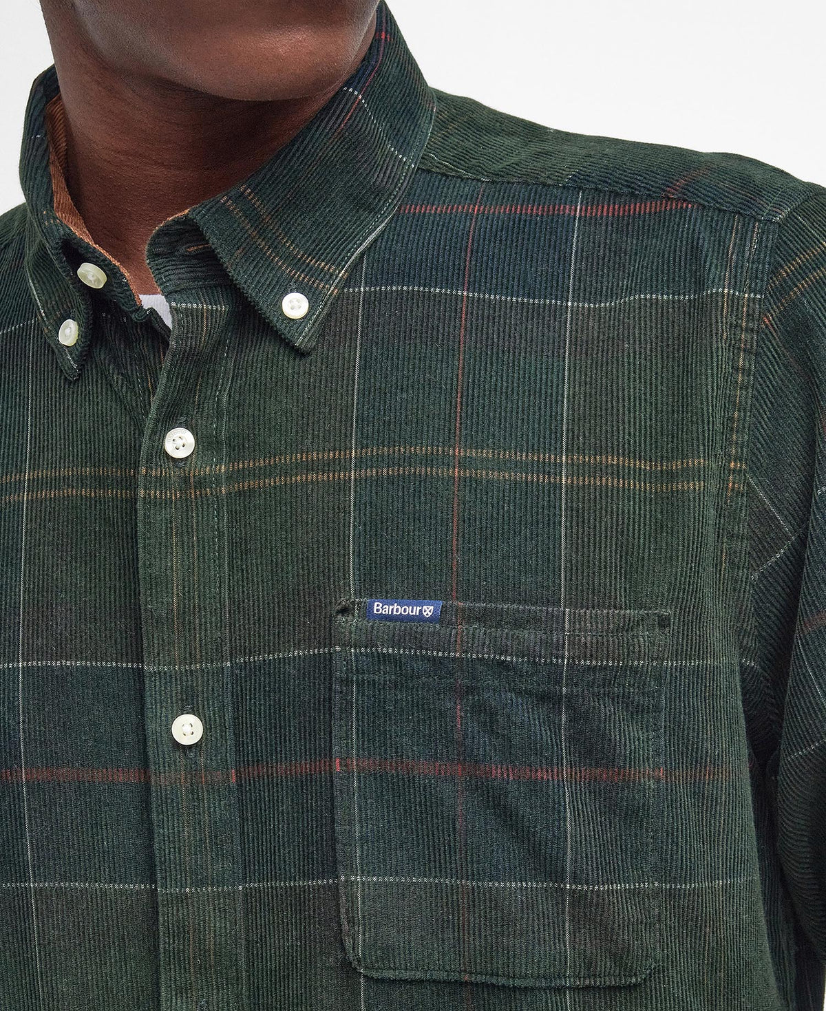 Blair Tailored Tartan Cord Shirt Classic Tartan