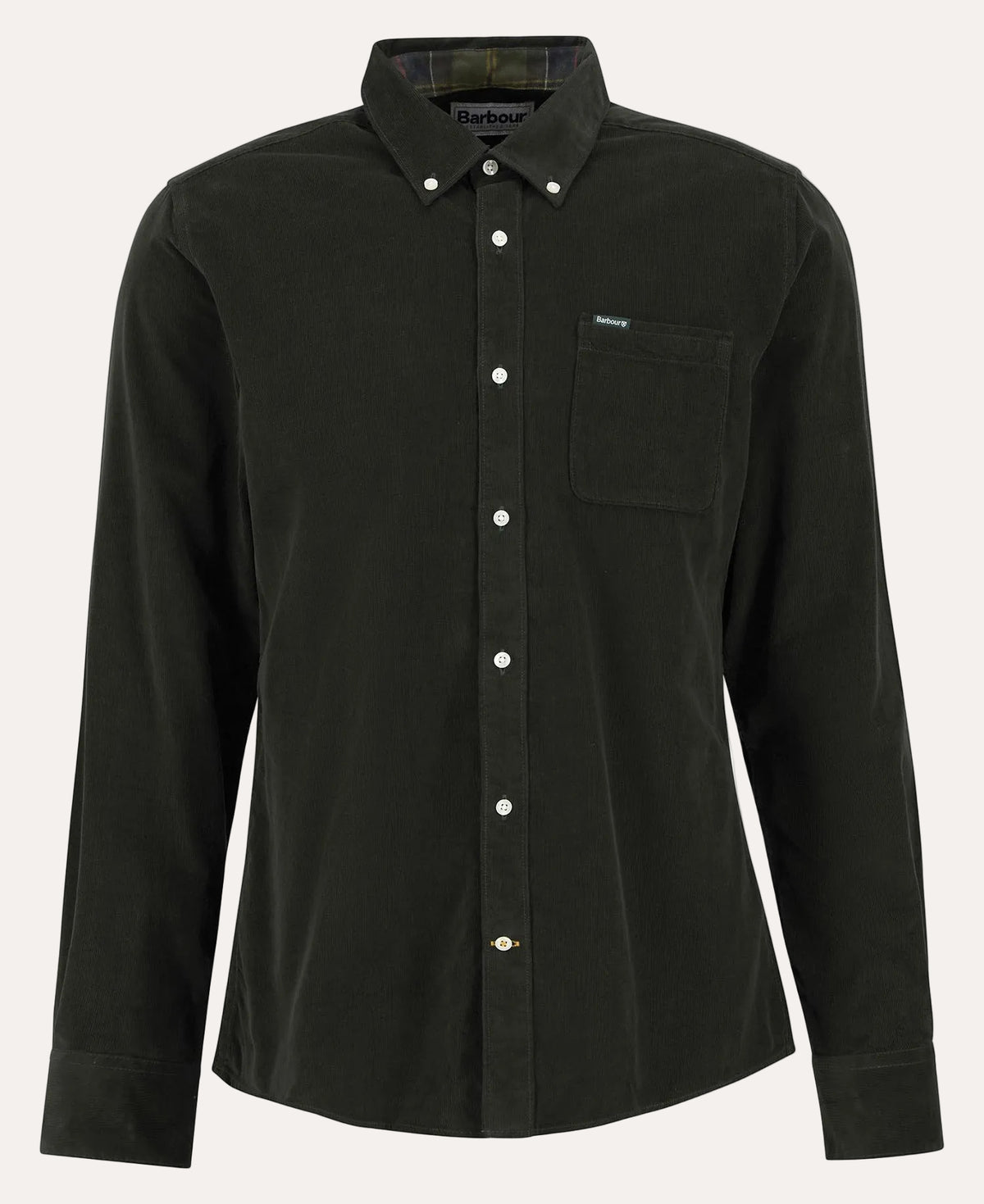 Ramsey Tailored Cord Shirt Forest - packshot