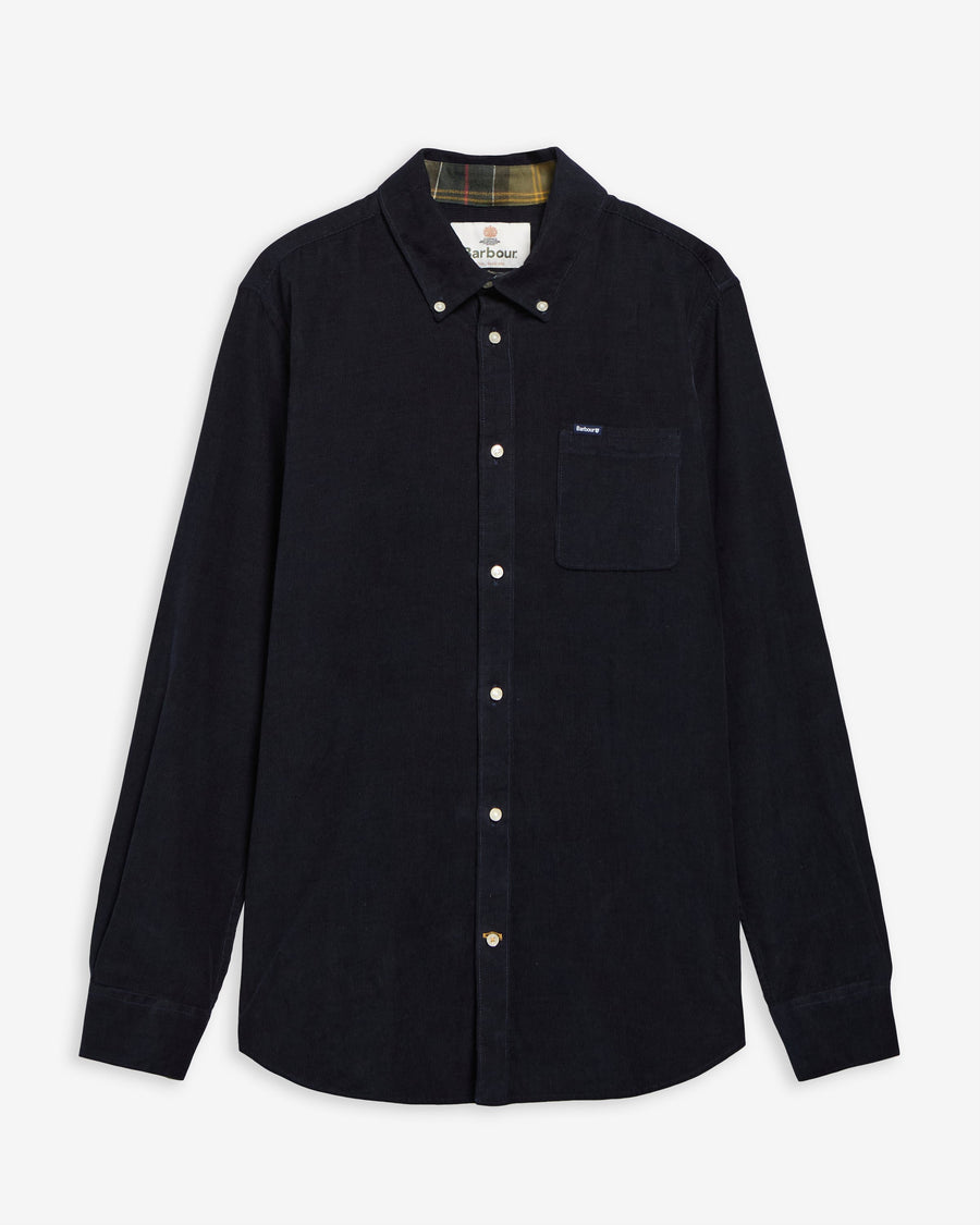Ramsey Tailored Cord Shirt Classic Navy - packshot