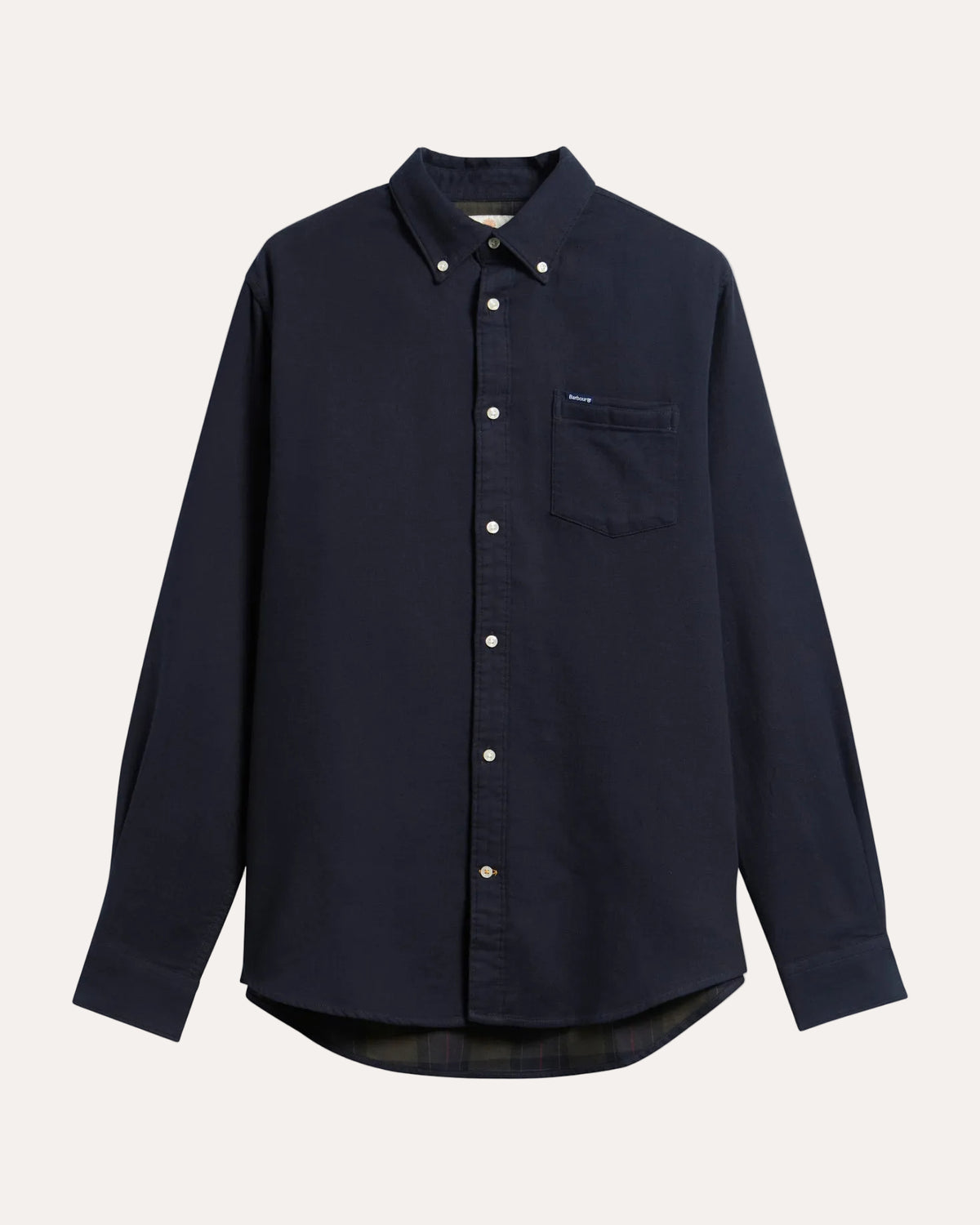 Buckley Tailored Herringbone Shirt Navy - packshot