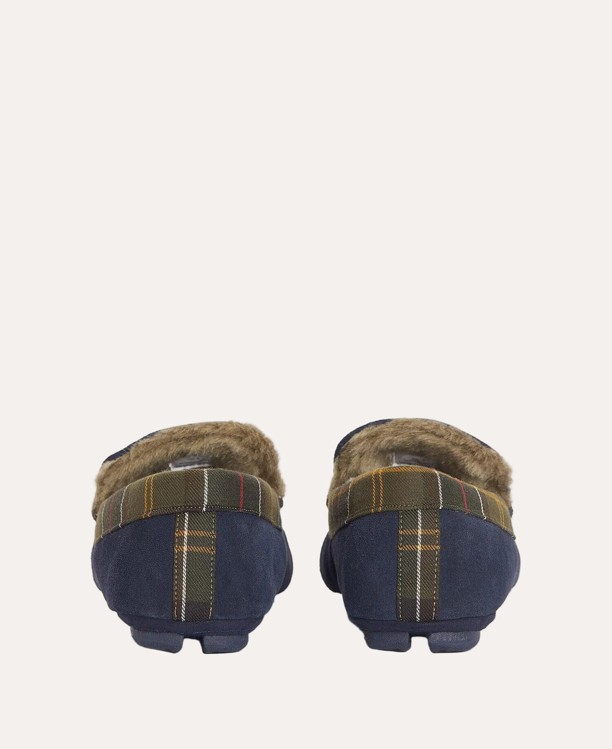 Monty Moccasin Slipper Navy Suede