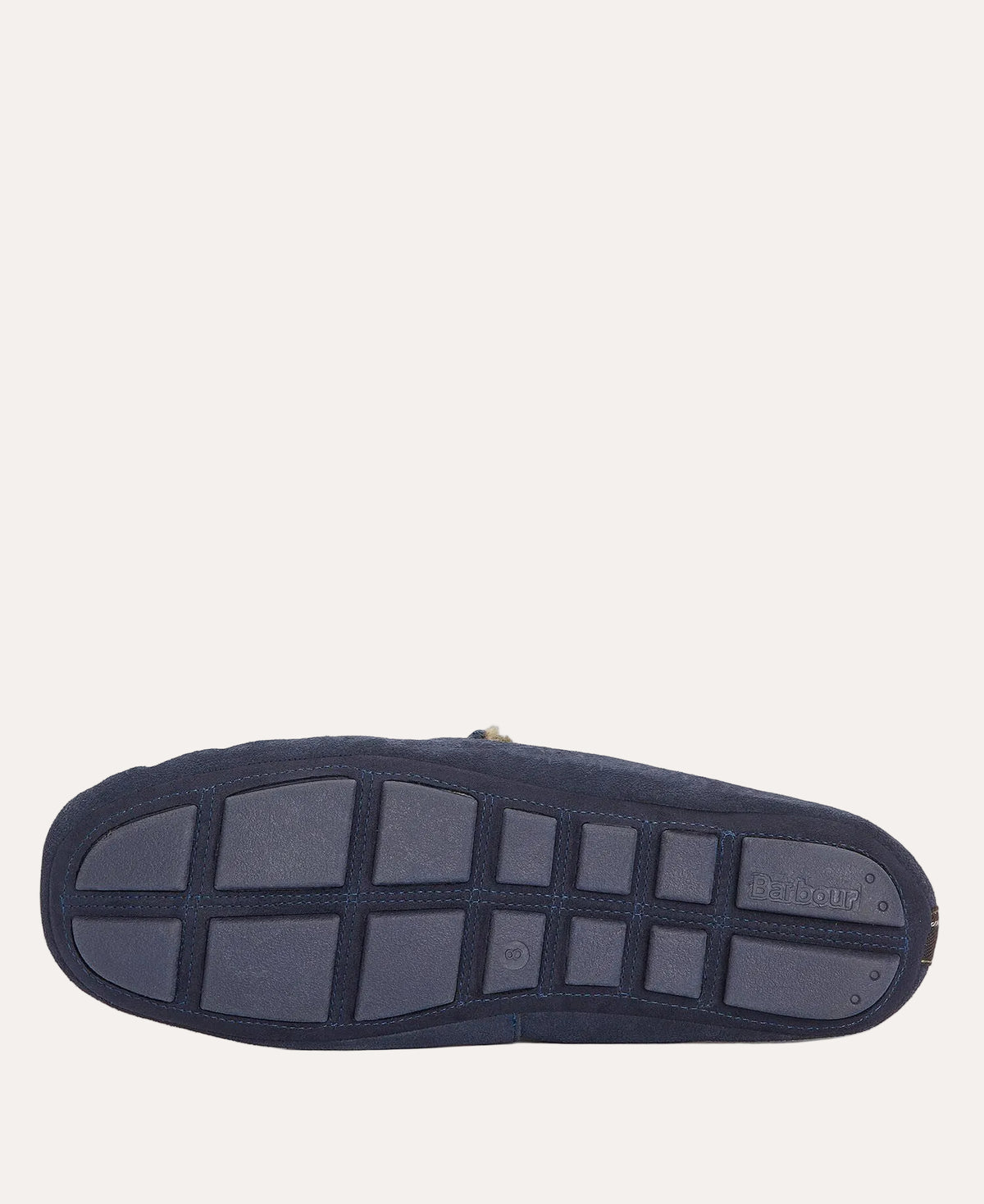 Monty Moccasin Slipper Navy Suede
