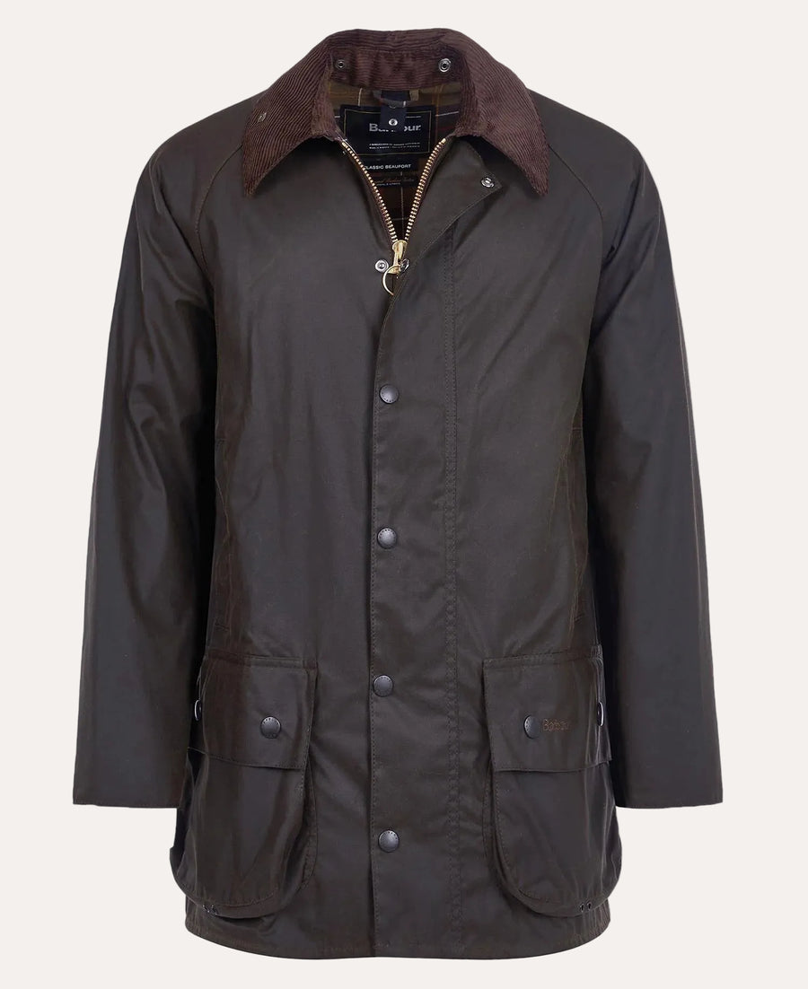 Classic Beaufort Wax Jacket Olive
