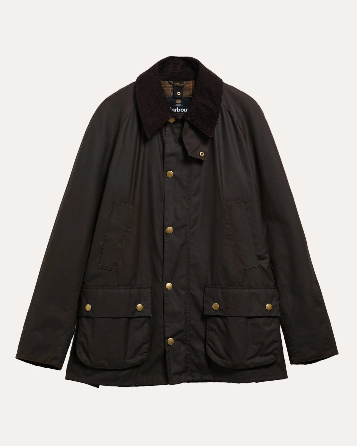 Barbour Ashby Wax Jacket Olive - packshot