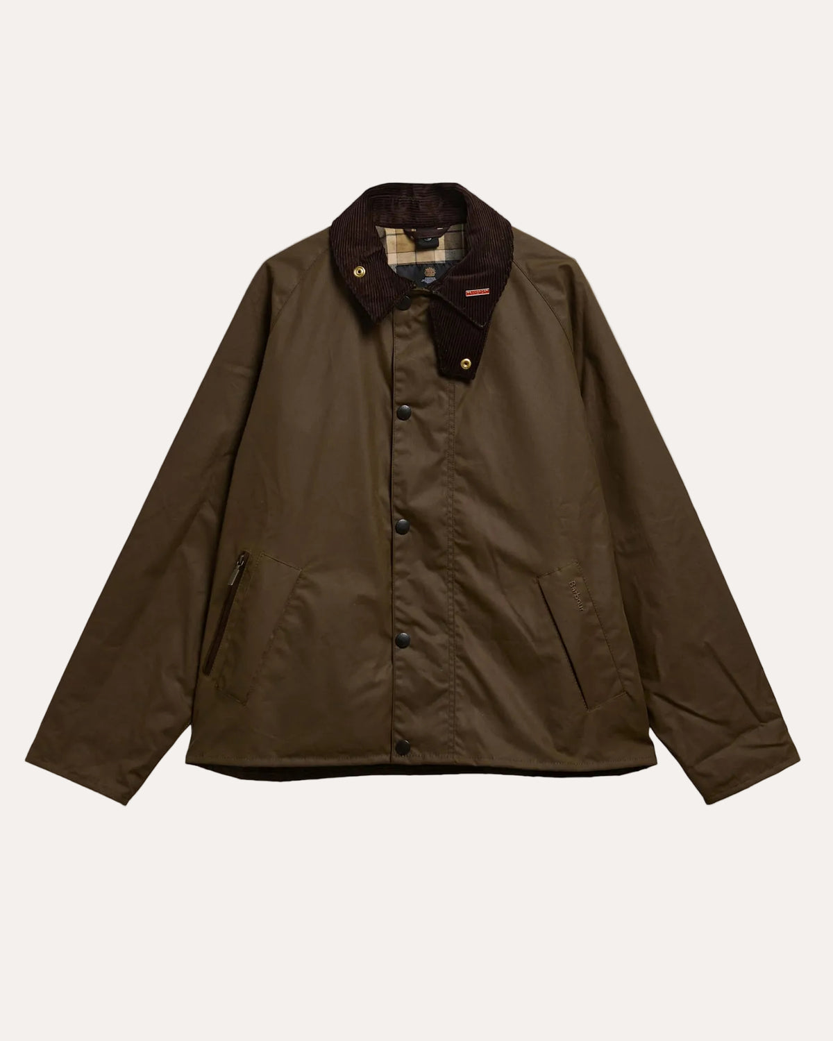 Barbour Icons Transport Wax Jacket Brown - packshot