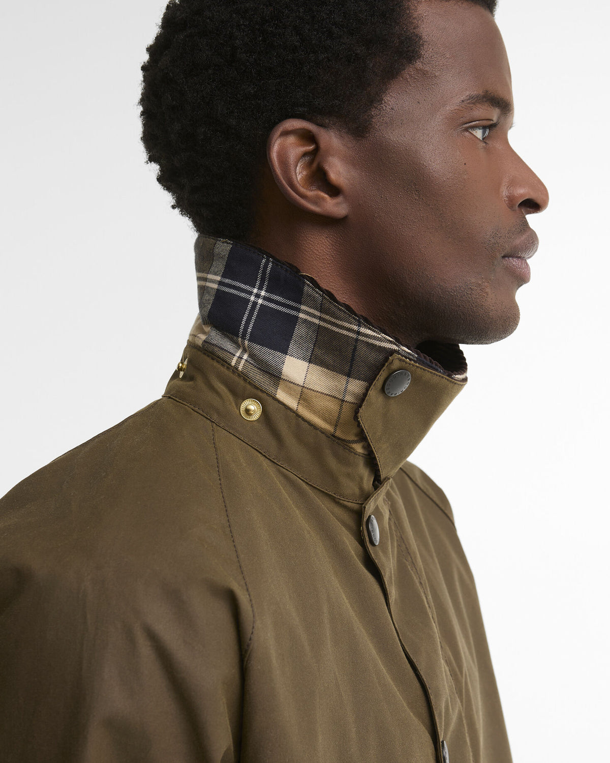 Barbour Icons Transport Wax Jacket Brown - detaljbilde