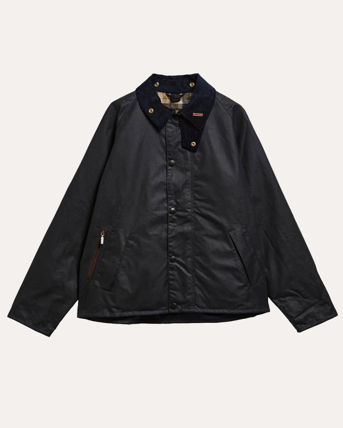 Barbour Icons Transport Wax Jacket Navy - packshot