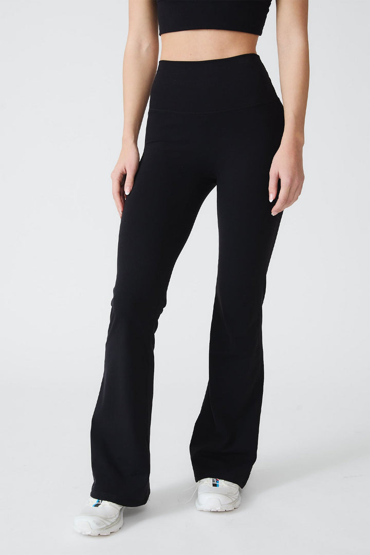 Flare Tights Black