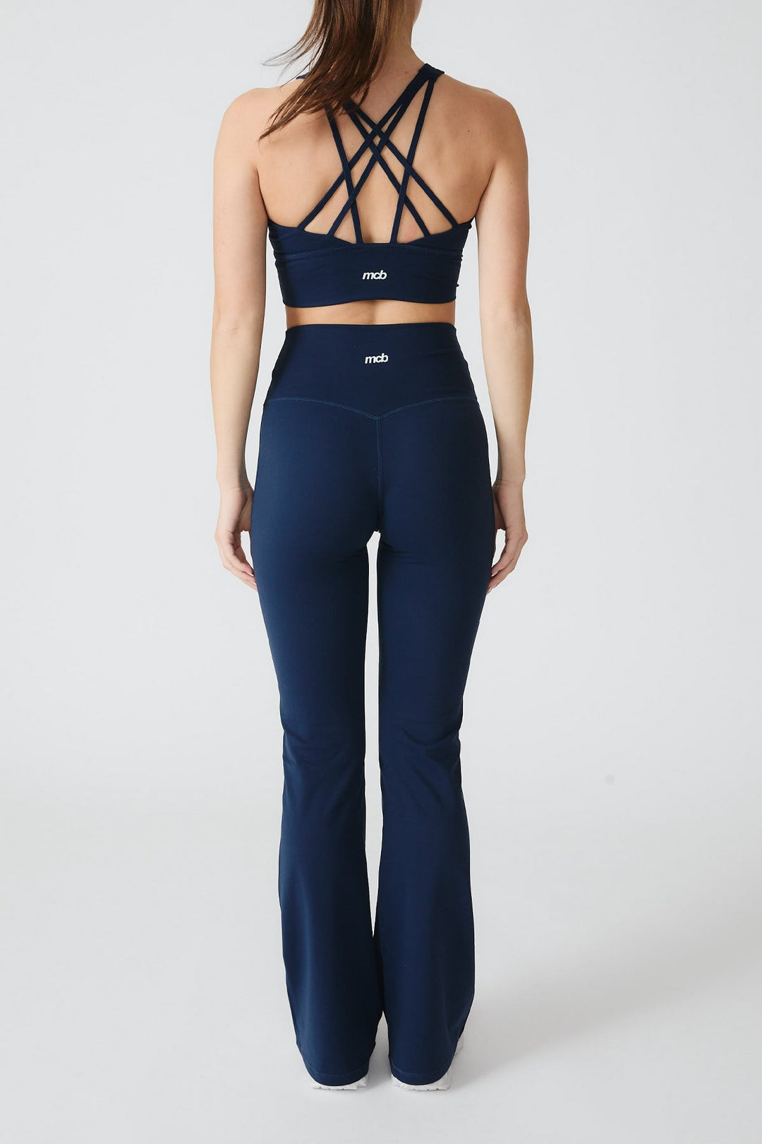 Flare Tights Long Navy