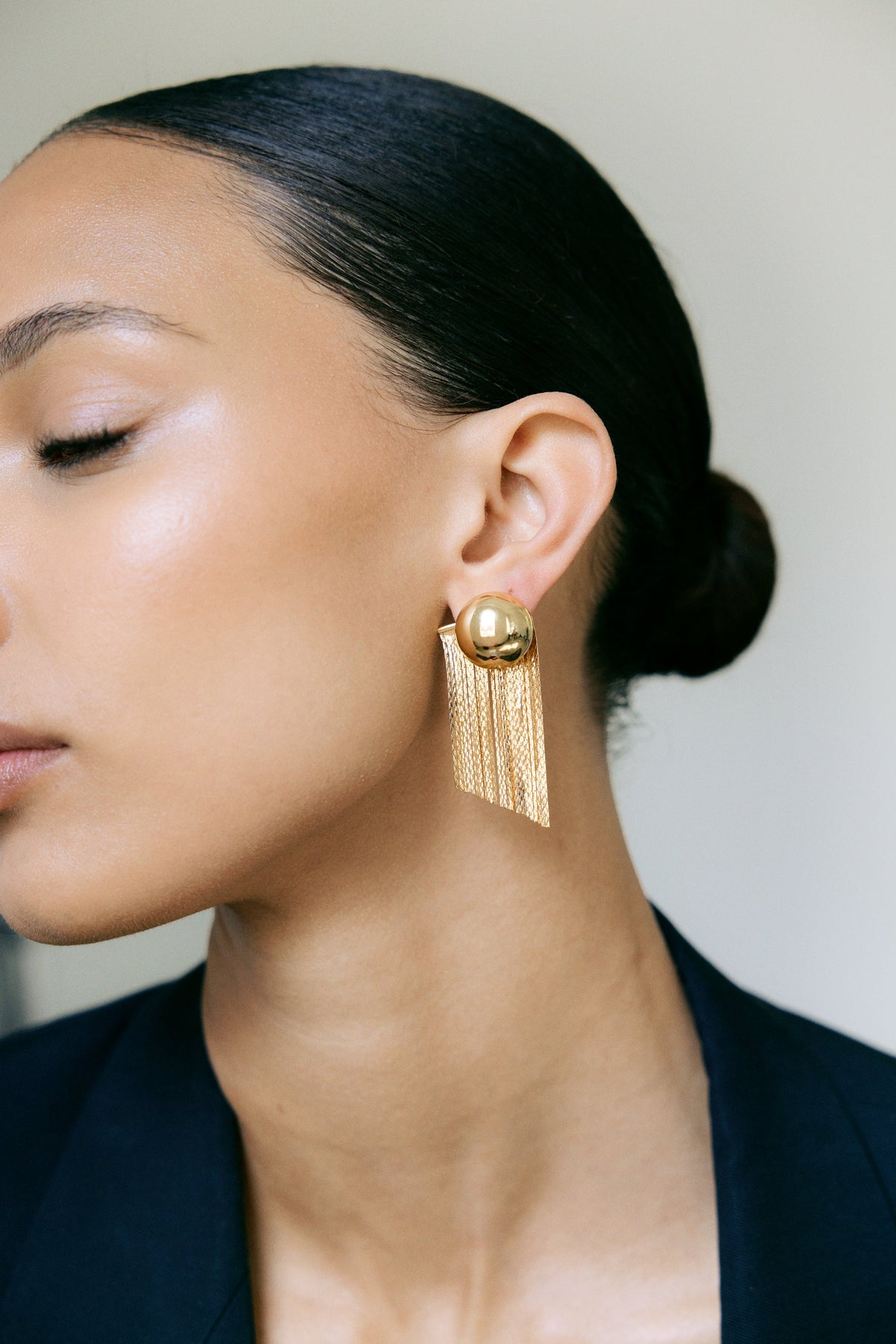 Medusa Studs Gold
