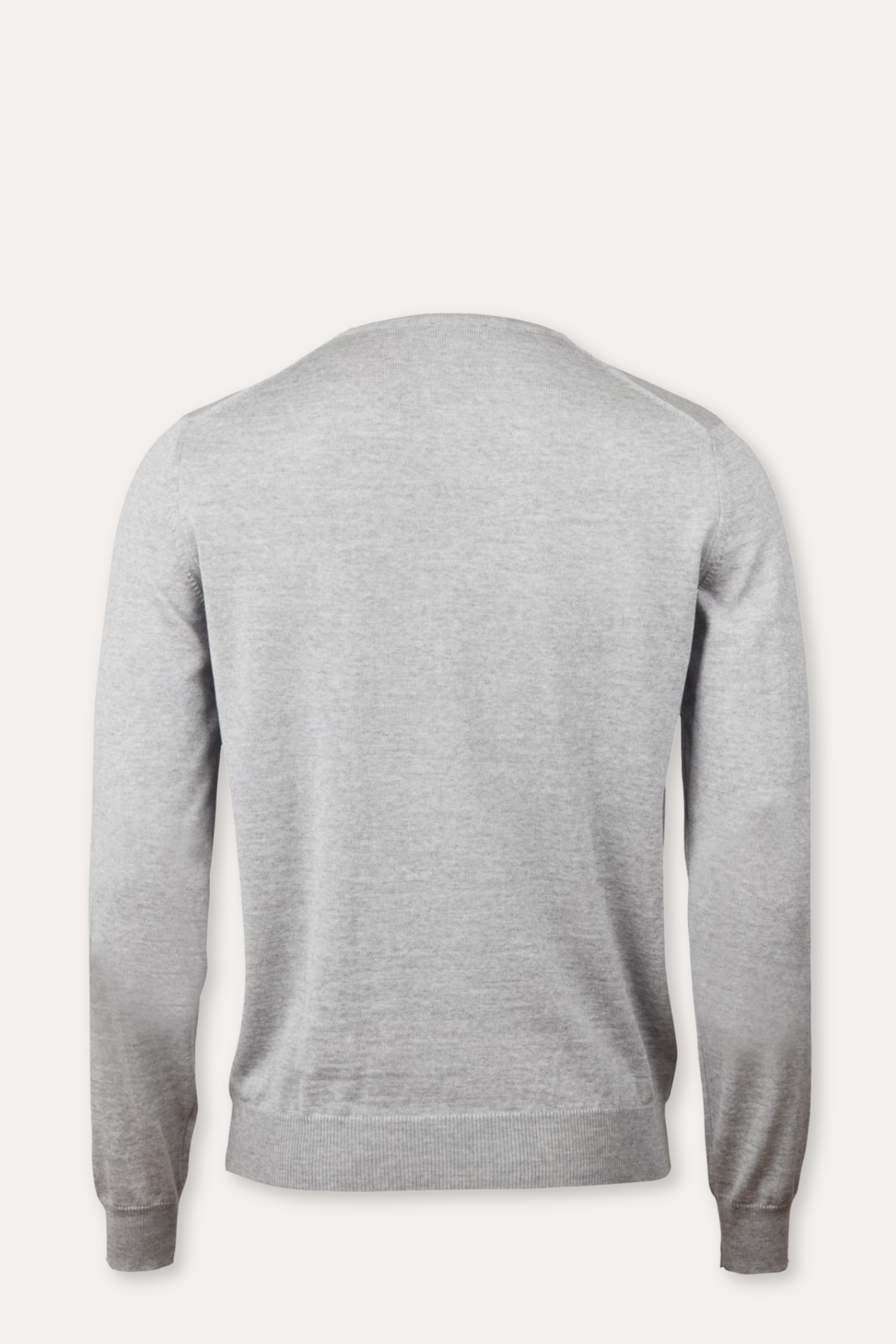 Merino Crew Neck Light Grey