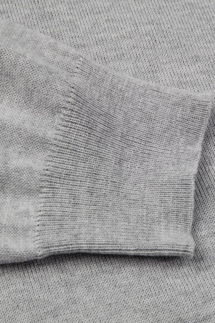 Merino Crew Neck Light Grey