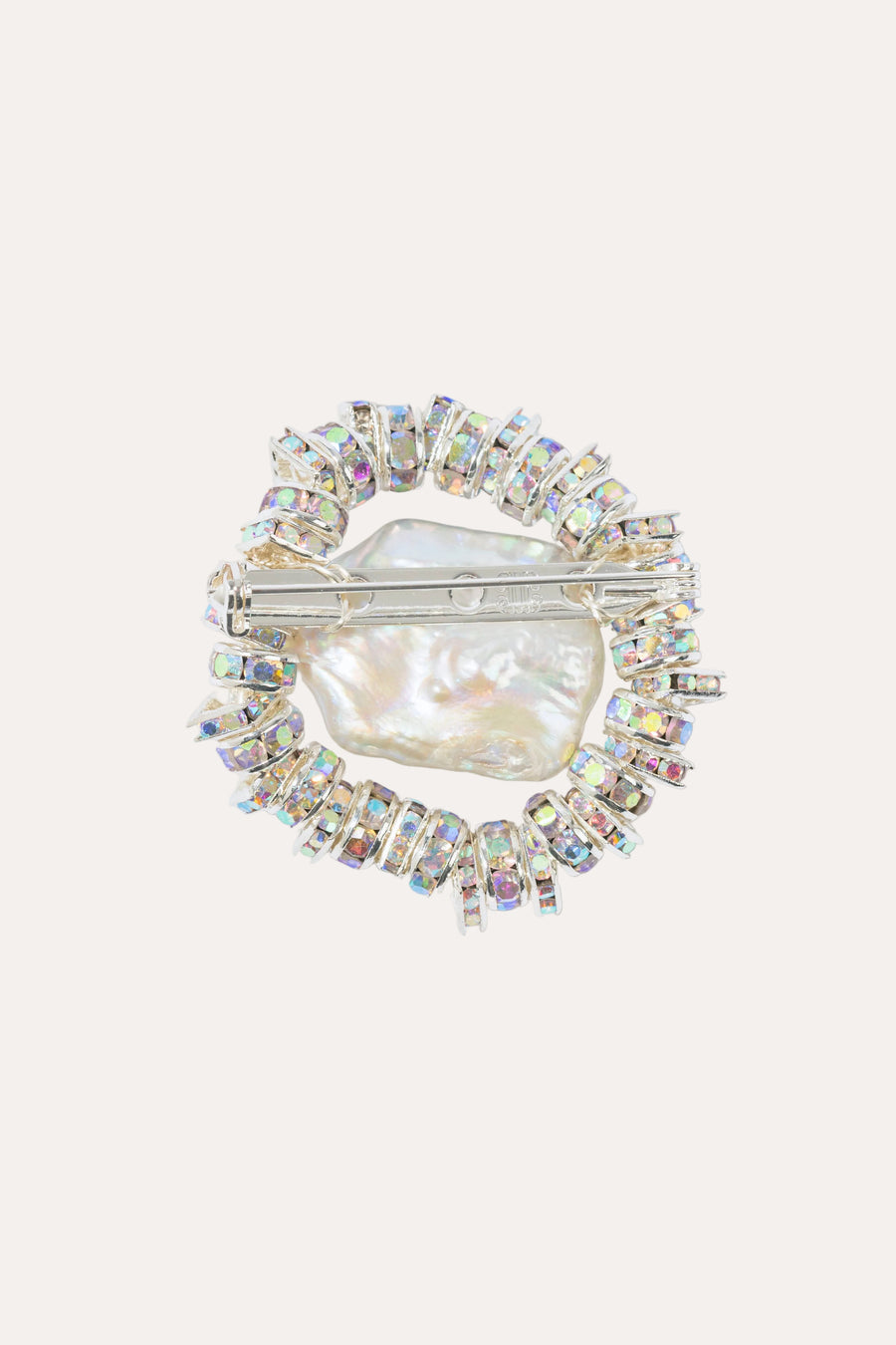 Mini Paris Brooch Silver