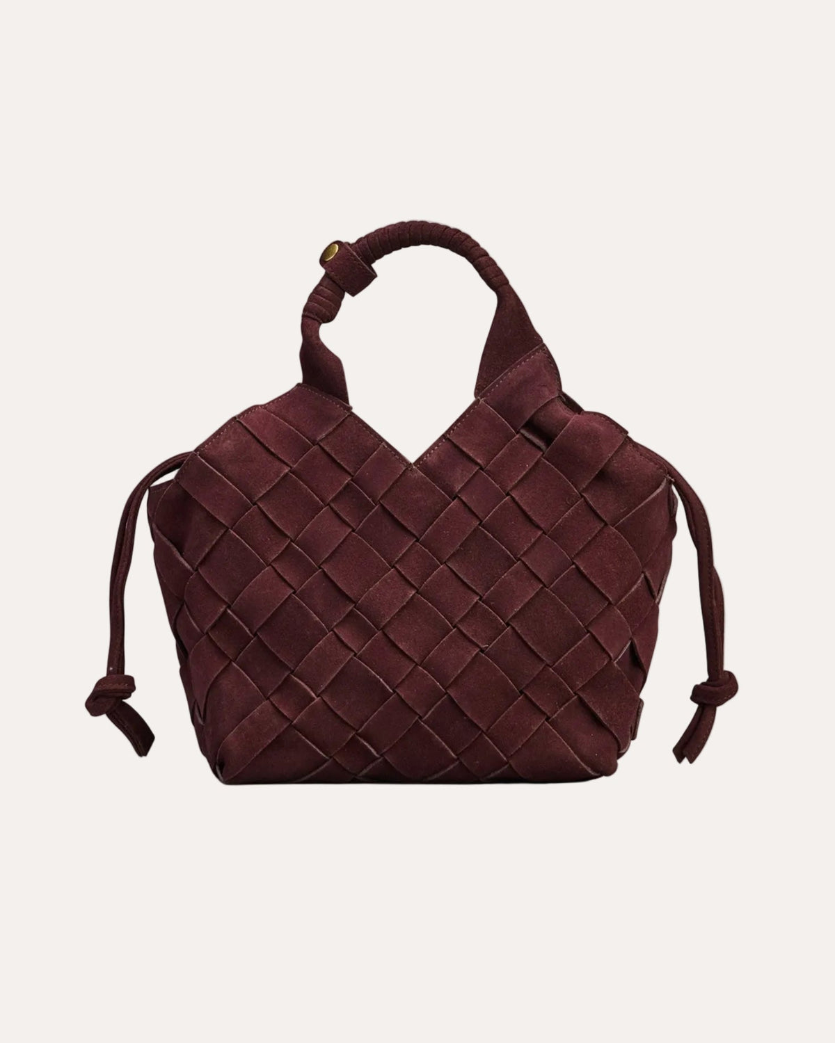 Misu skulderveske i Fudge Nubuck, forfra
