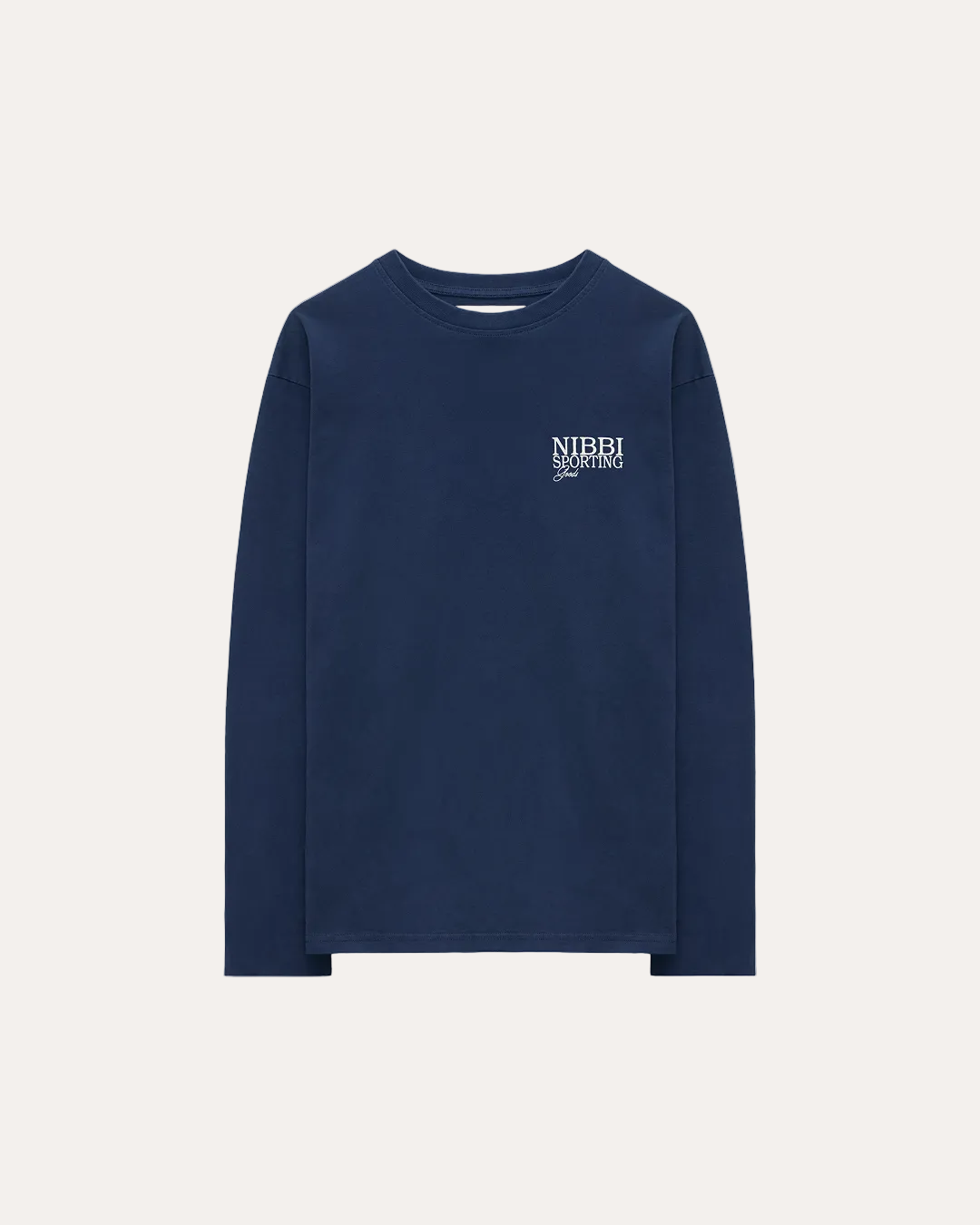Mountain Long Sleeve Washed Navy - front