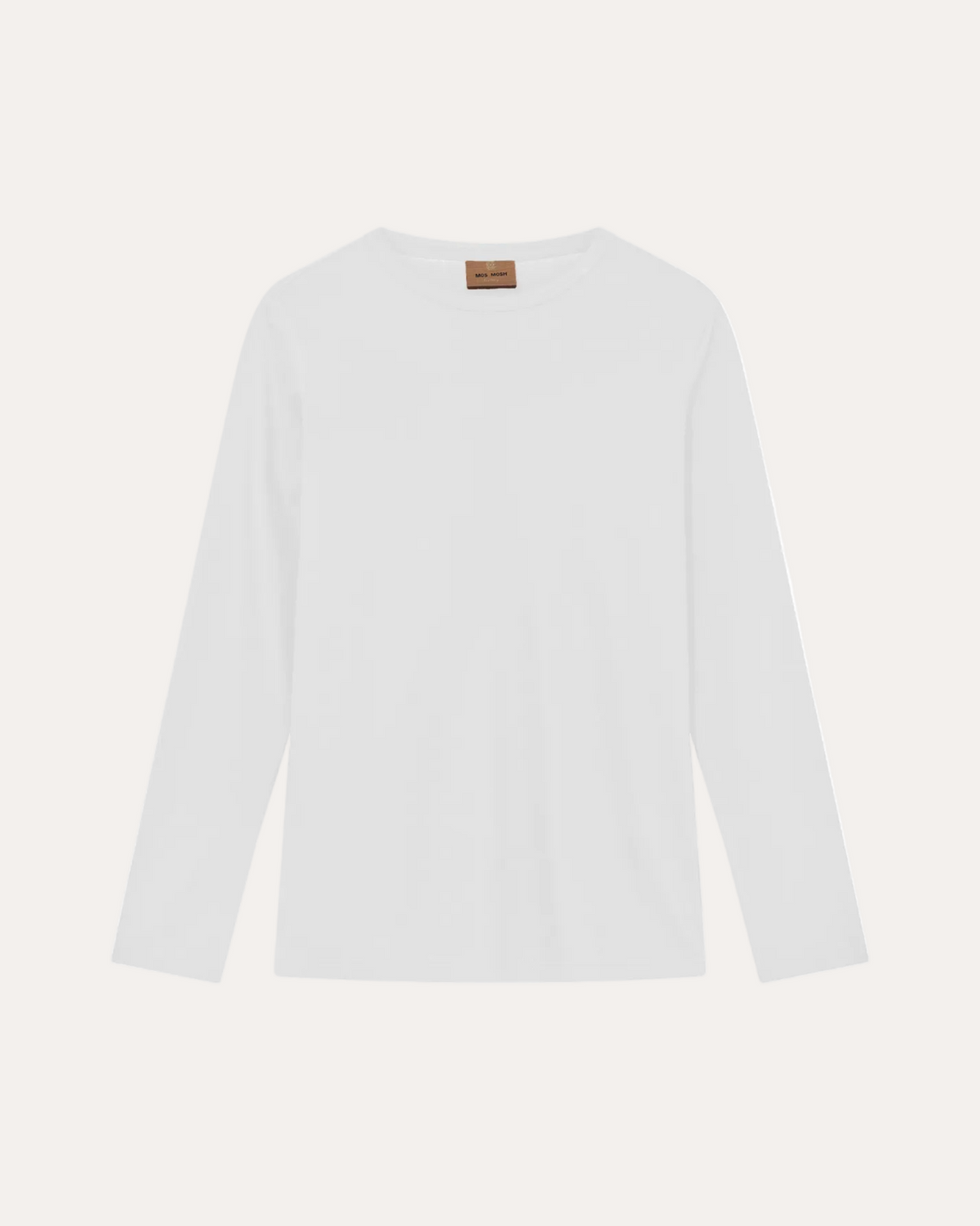 MMGPerry LS O-Neck Tee White
