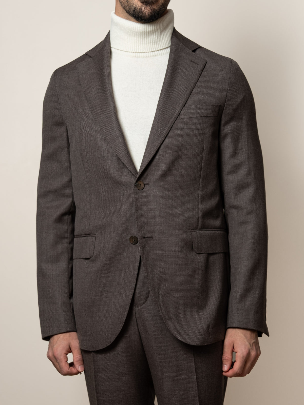N Siena Wool Blazer Terra Brown