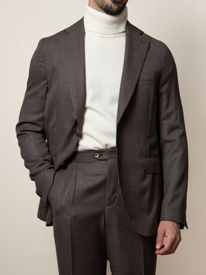 N Siena Wool Blazer Terra Brown