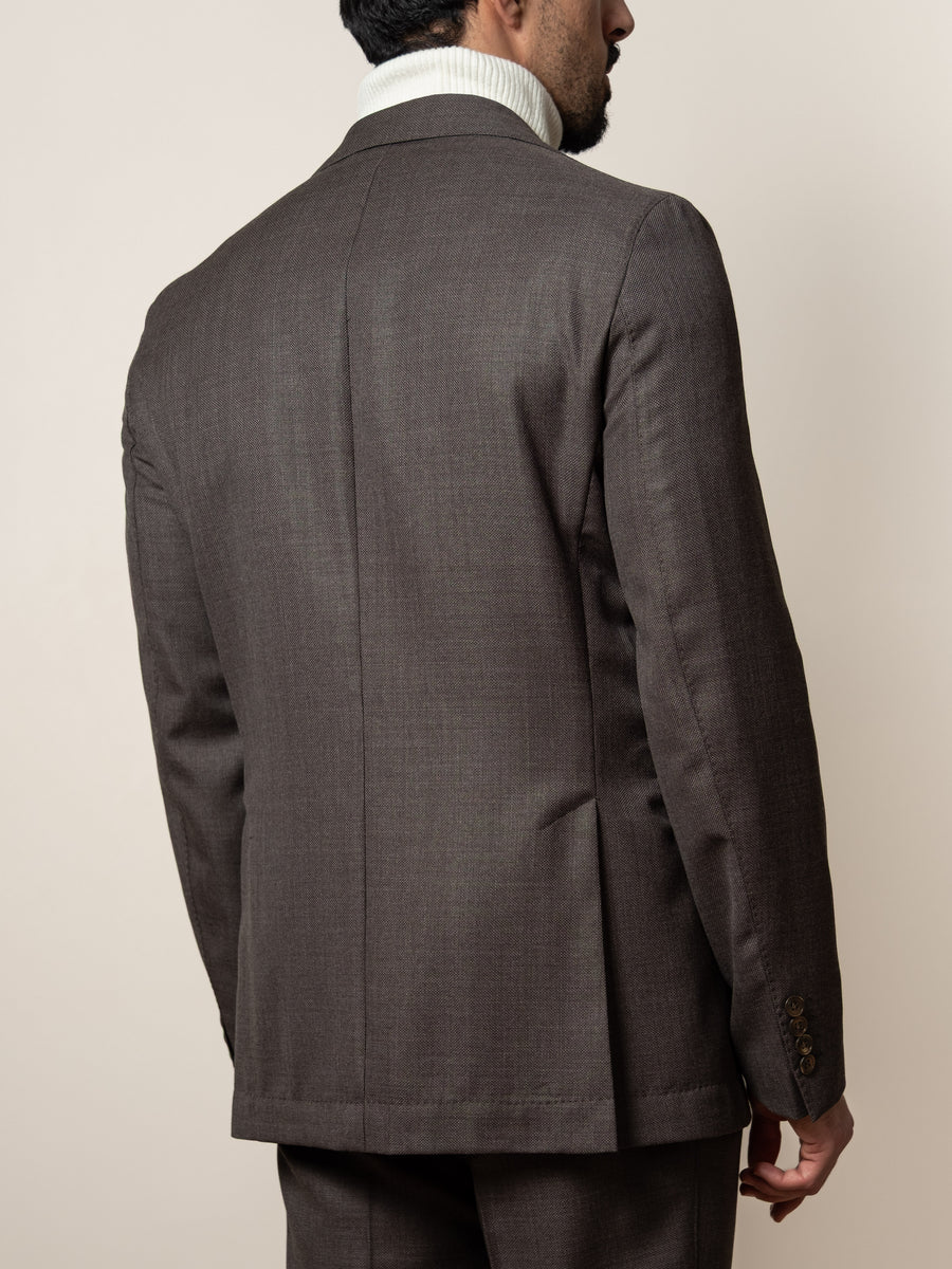 N Siena Wool Blazer Terra Brown