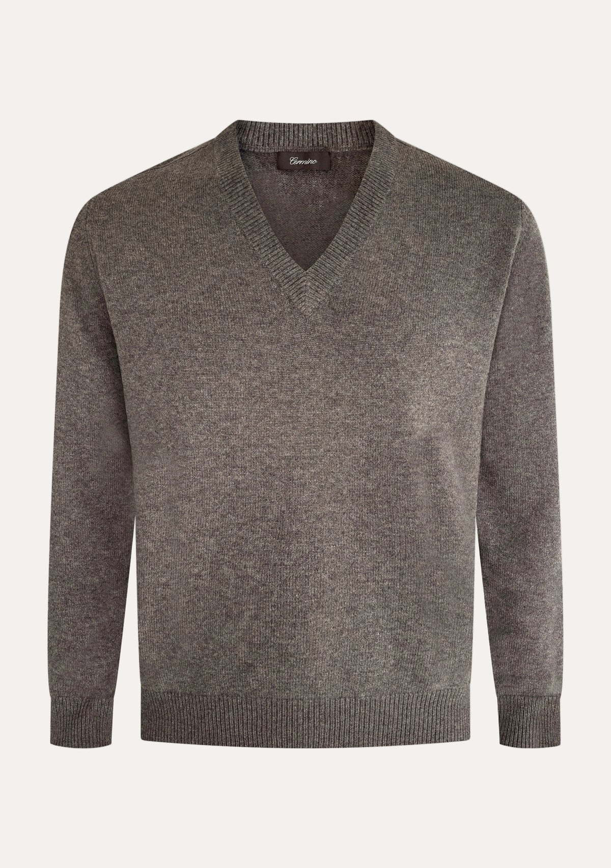 Cermino Nobel V-Neck Brown