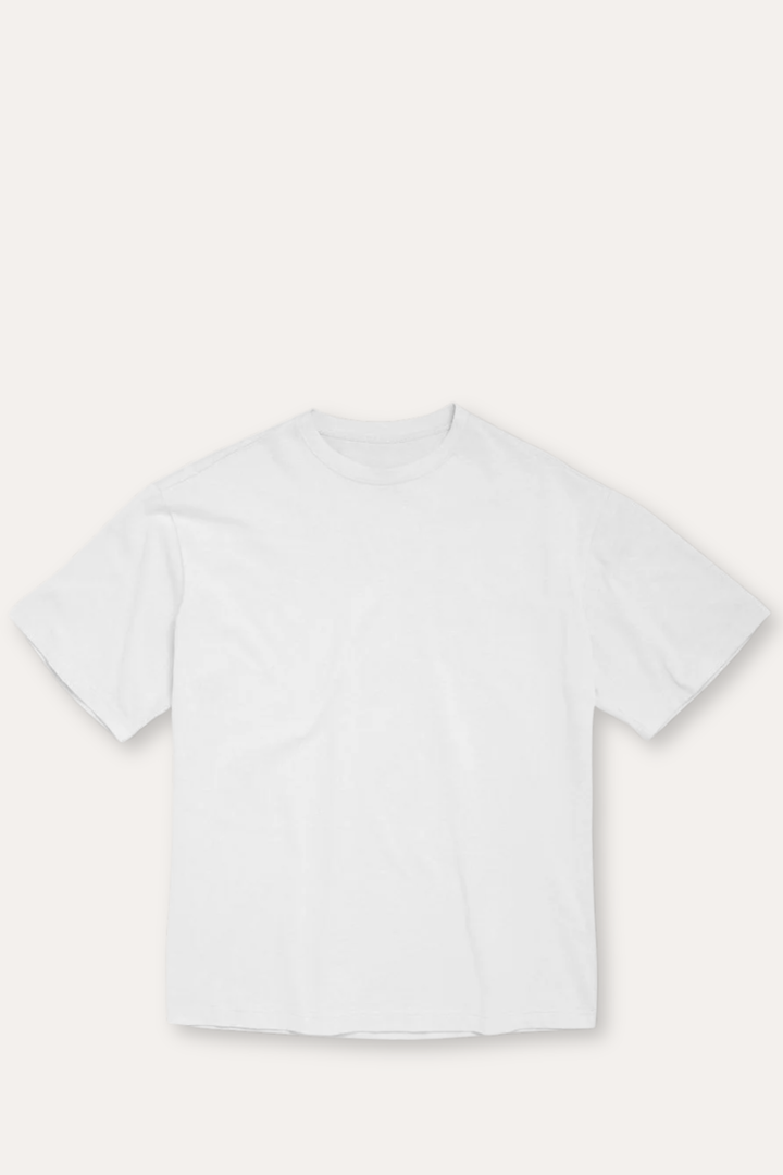 Organic Cotton Oversized T-Shirt White