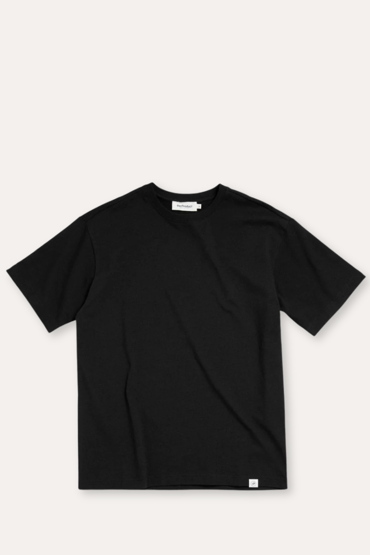 Organic Cotton Relaxed T-Shirt Black