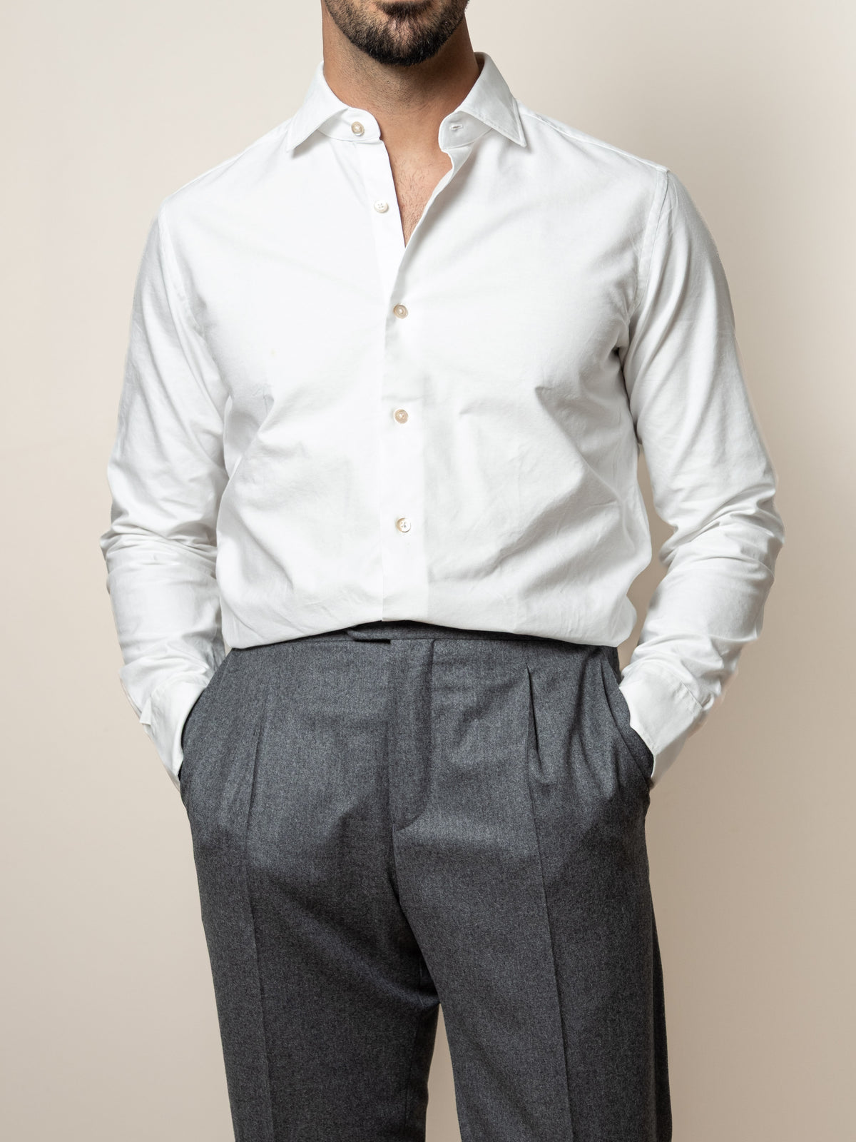 Oxford Cotton Shirt White