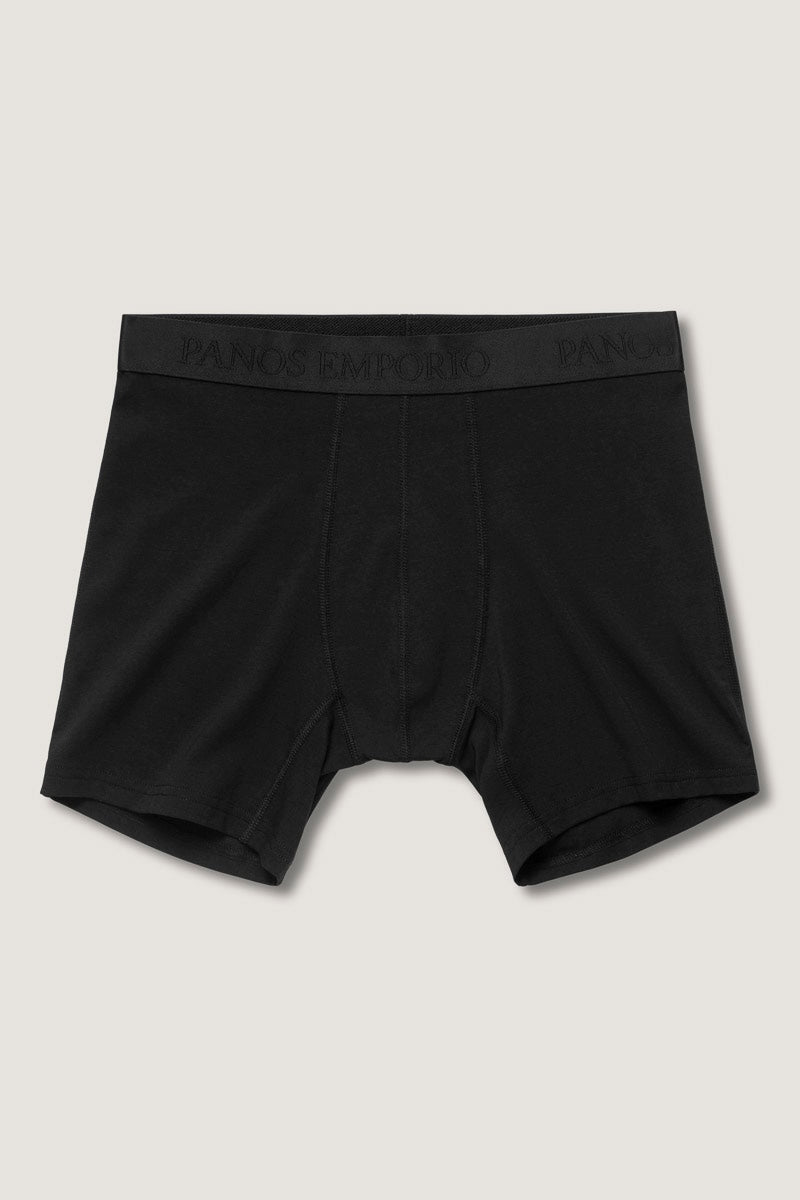 3pk Base Bamboo Boxer Black