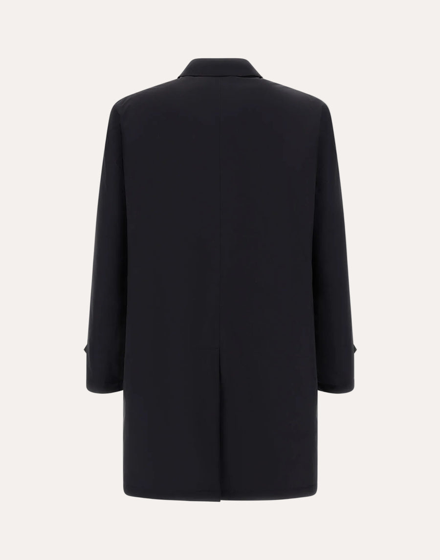 Down Trench Coat Black