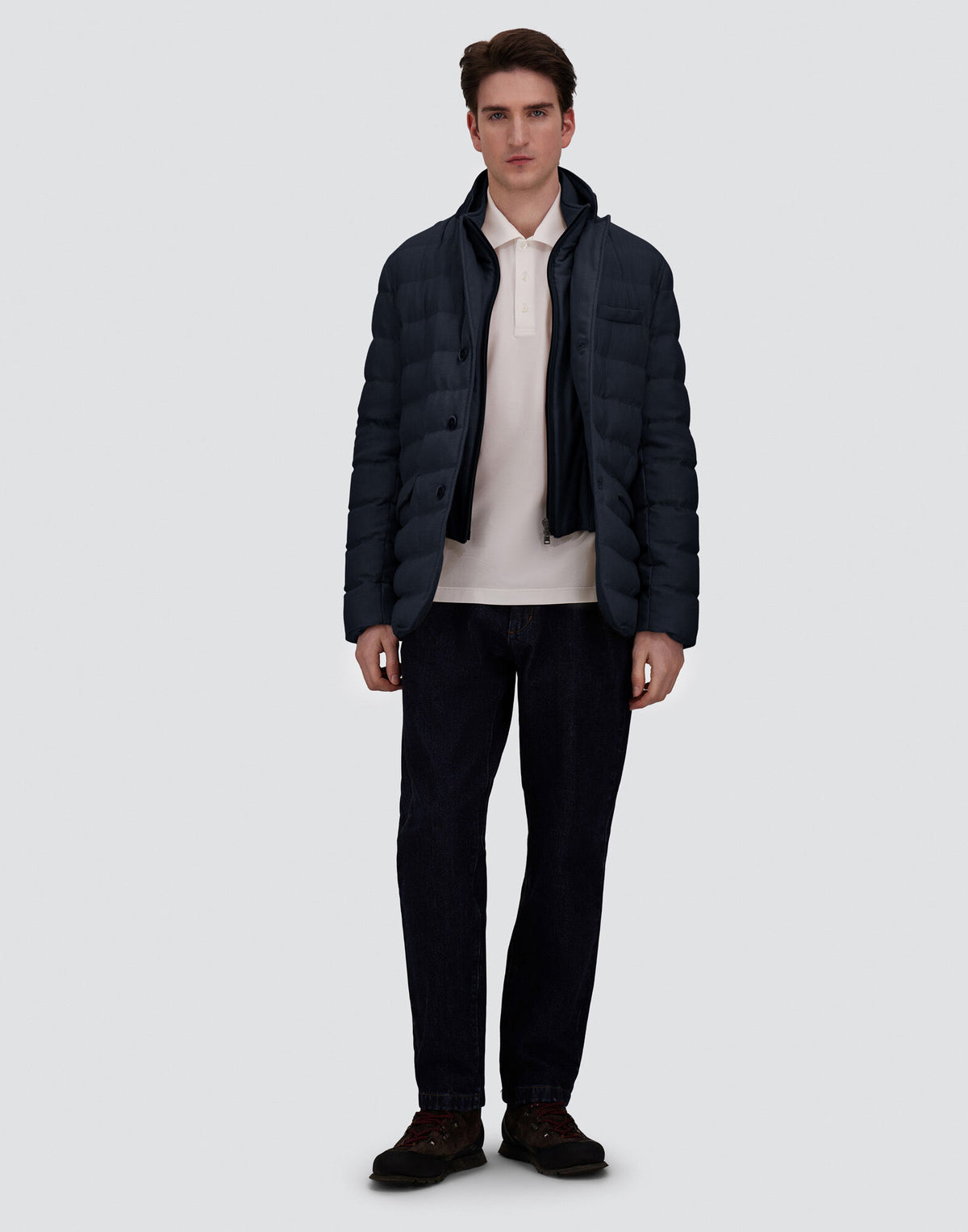 Down Blazer Navy