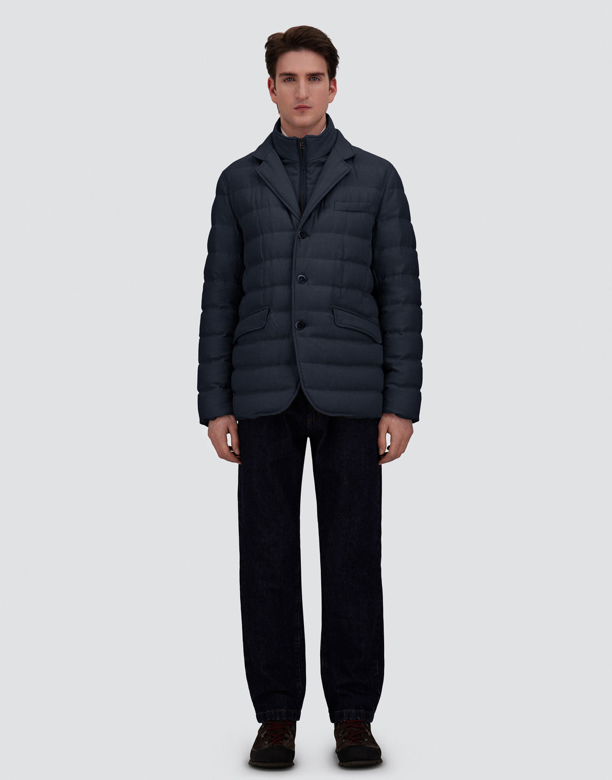 Down Blazer Navy