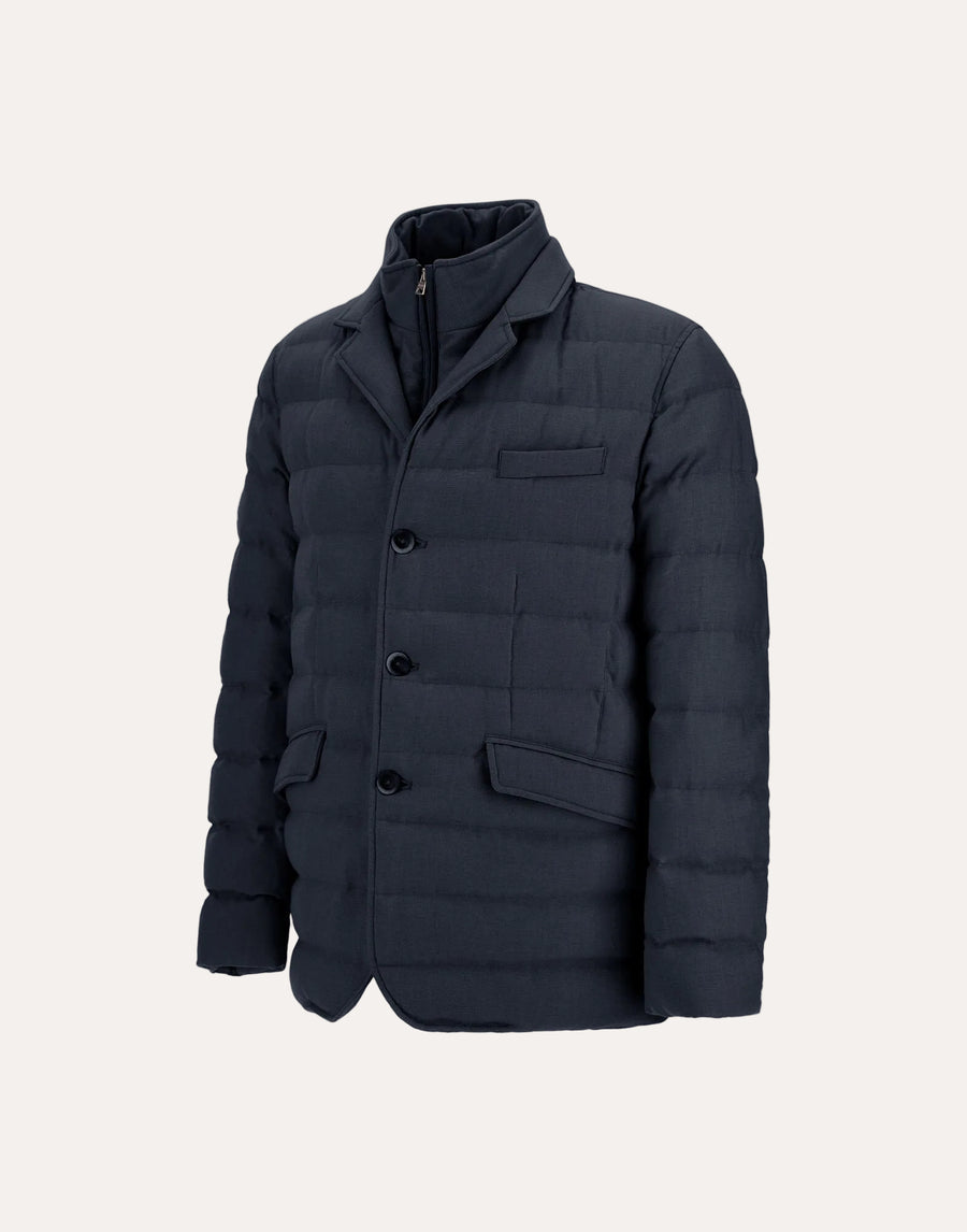 Down Blazer Navy