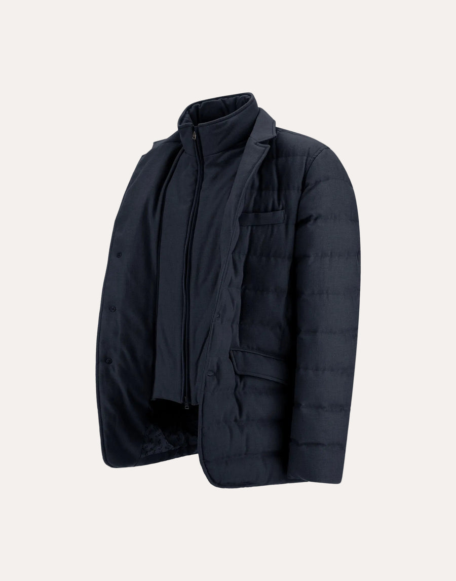 Down Blazer Navy