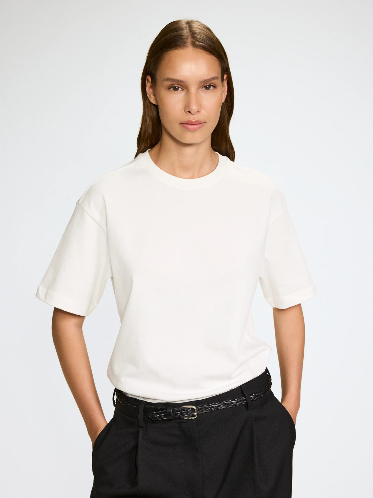 Organic Cotton Relaxed T-Shirt White