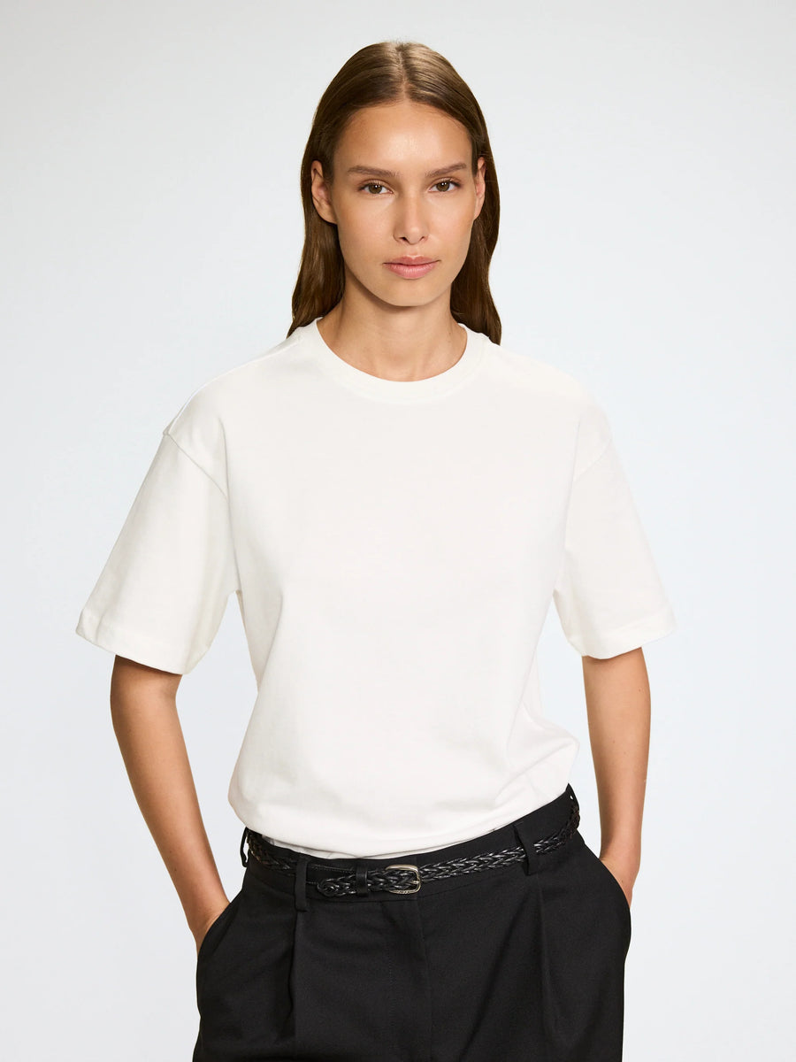 Organic Cotton Relaxed T-Shirt White