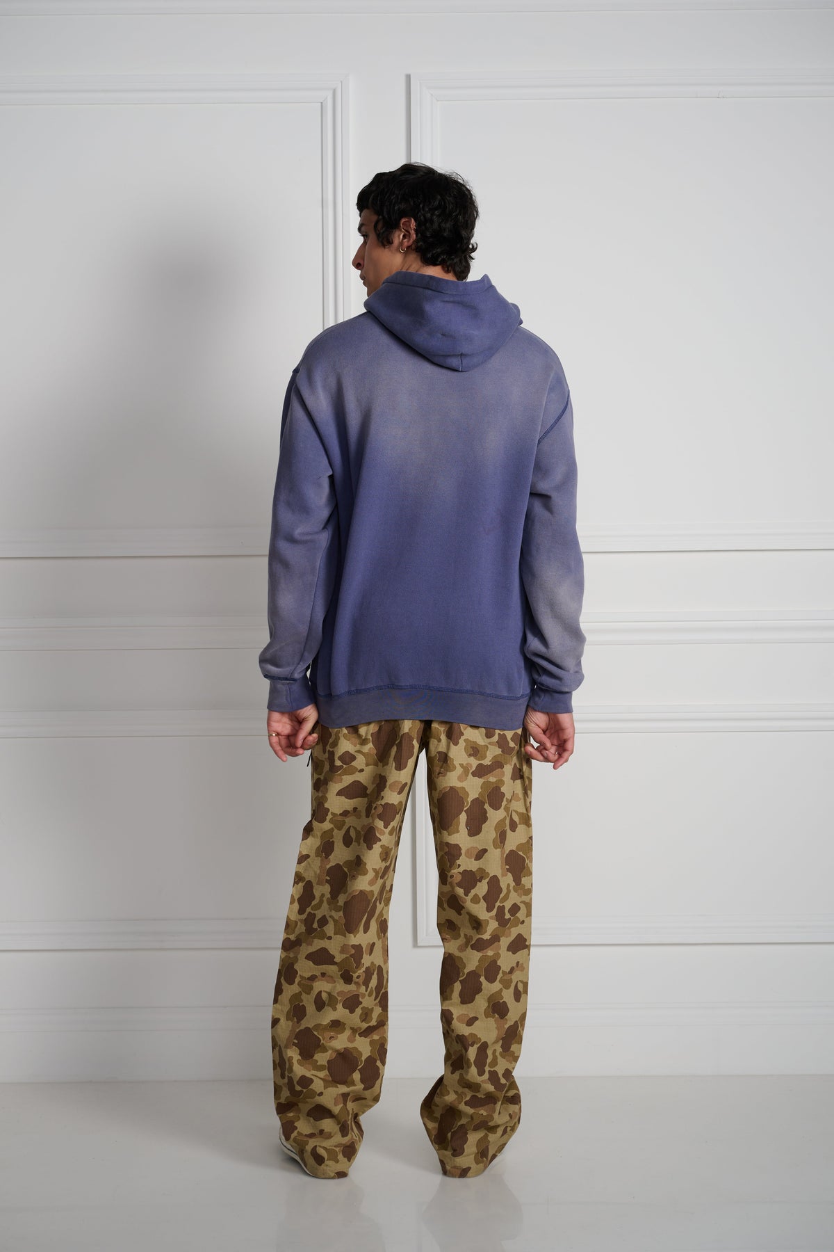 Hights Hoodie Sunfaded Purple