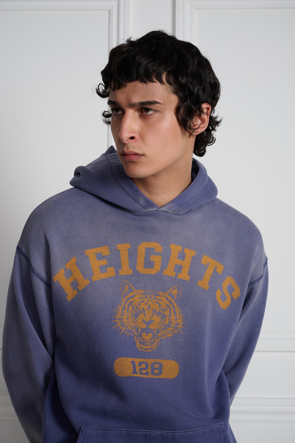 Hights Hoodie Sunfaded Purple