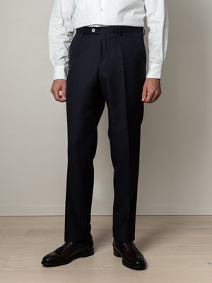 Pagani Wool Trousers Peacoat Blue