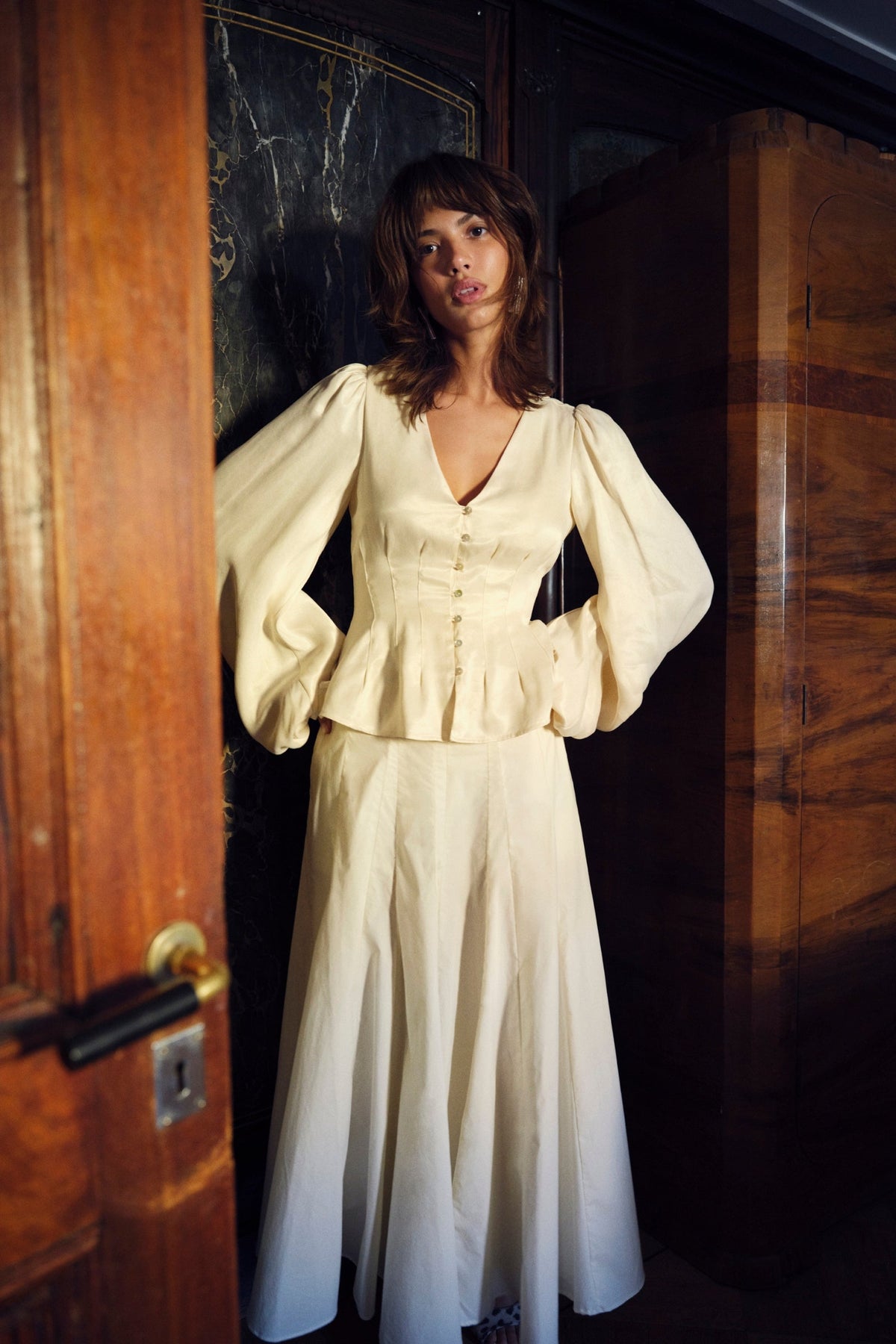 Palena Blouse Butter Yellow