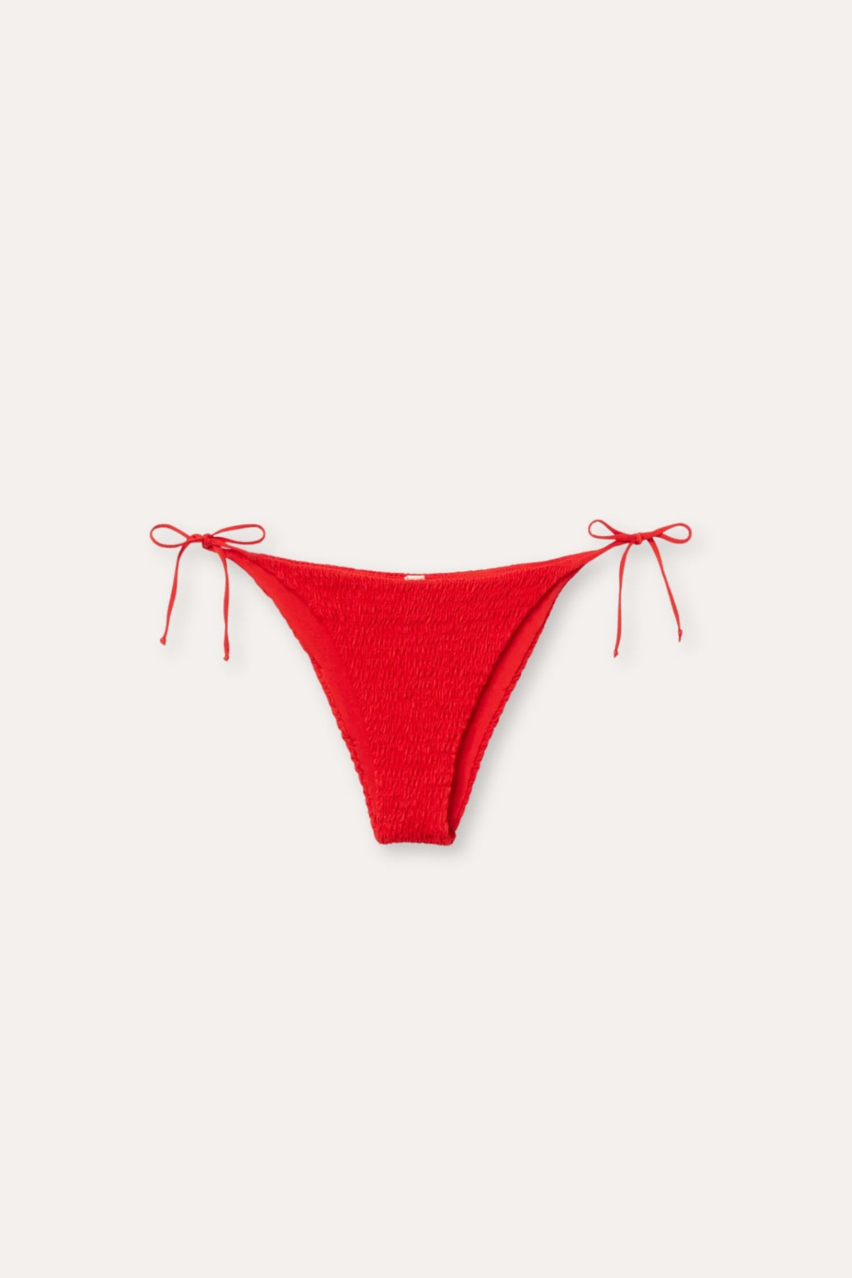 Clean smocked bottom - red